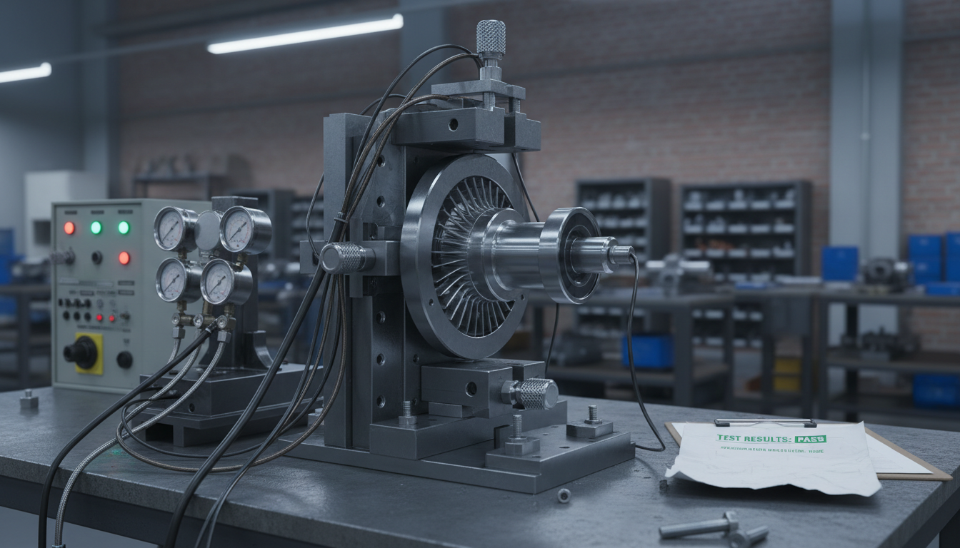 Prototype tests should prove performance before production money is committed.