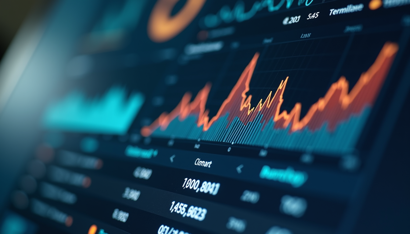 Digital dashboard monitoring streamlined business processes
